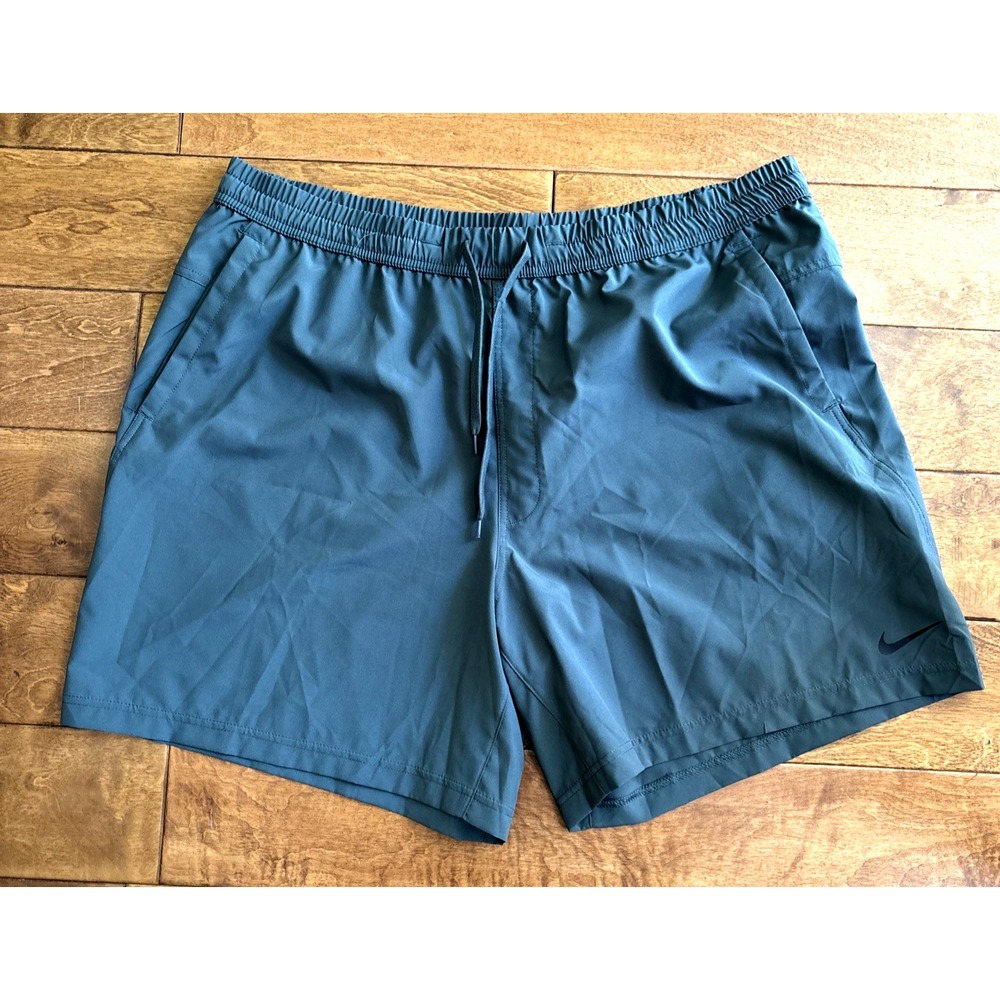 Nike Men's Shorts Dri-Fit DV9857-338 Forest Green Size XXL Training Pockets